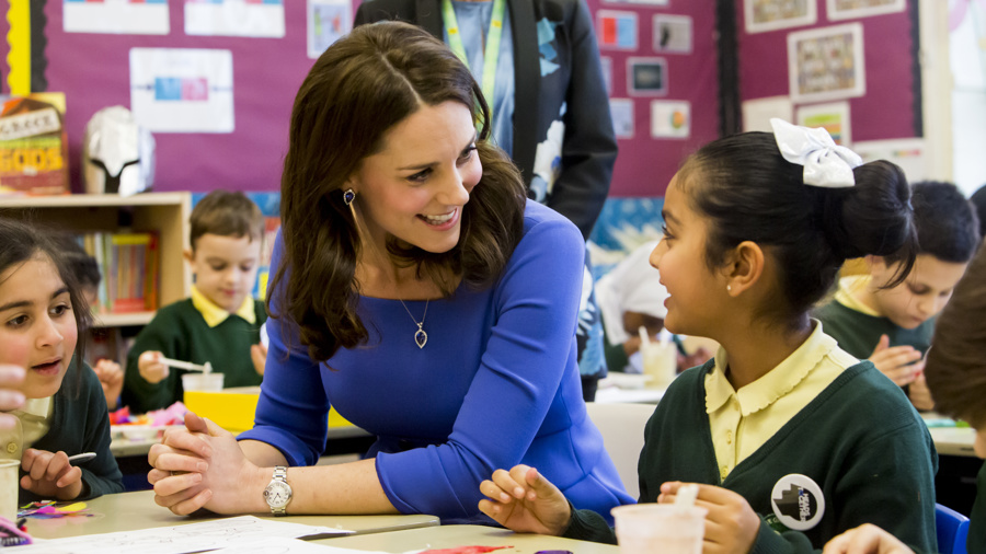 The Duchess of Cambridge at the Mentally Healthy Schools Launch, January 2018