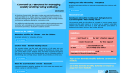 Coronavirus: resources for managing anxiety and improving wellbeing toolkit #4