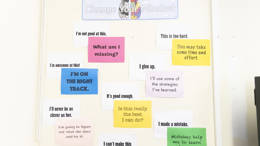 Wellbeing poster for pupils